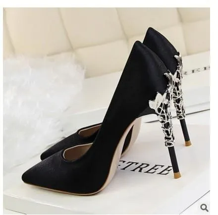 Stiletto Wedding Luxury Satin Shoe