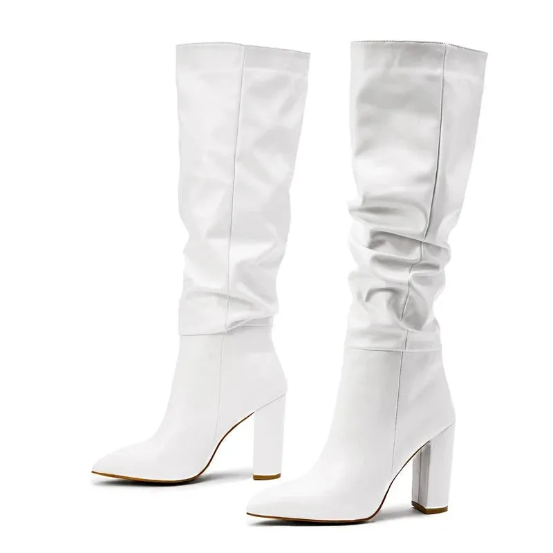 Strong As A Promise Knee High Boots