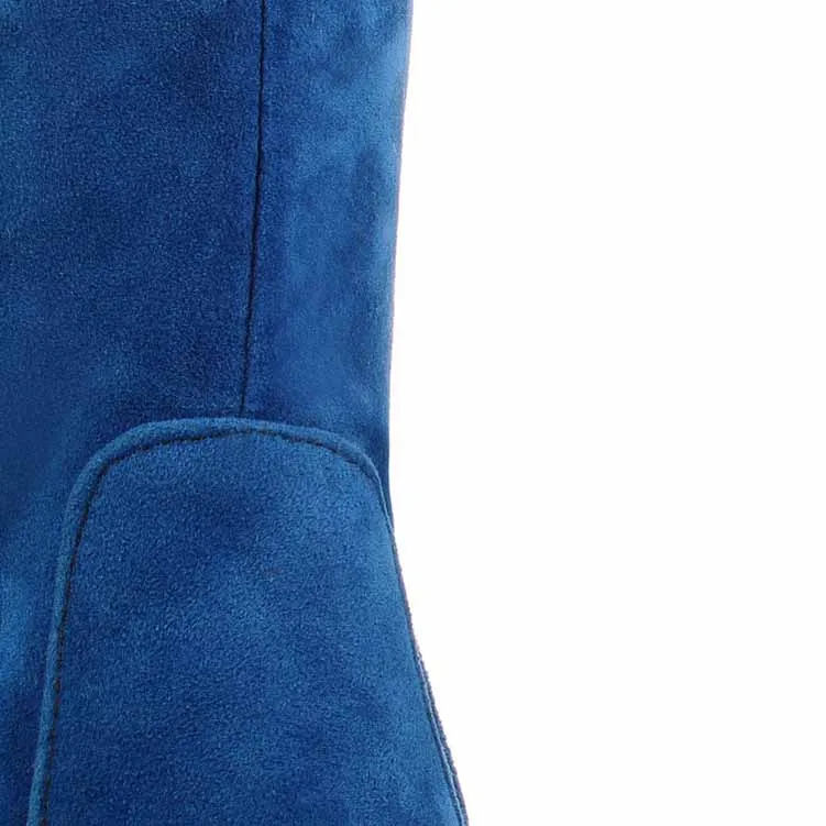 Women's suede over the knee long boots