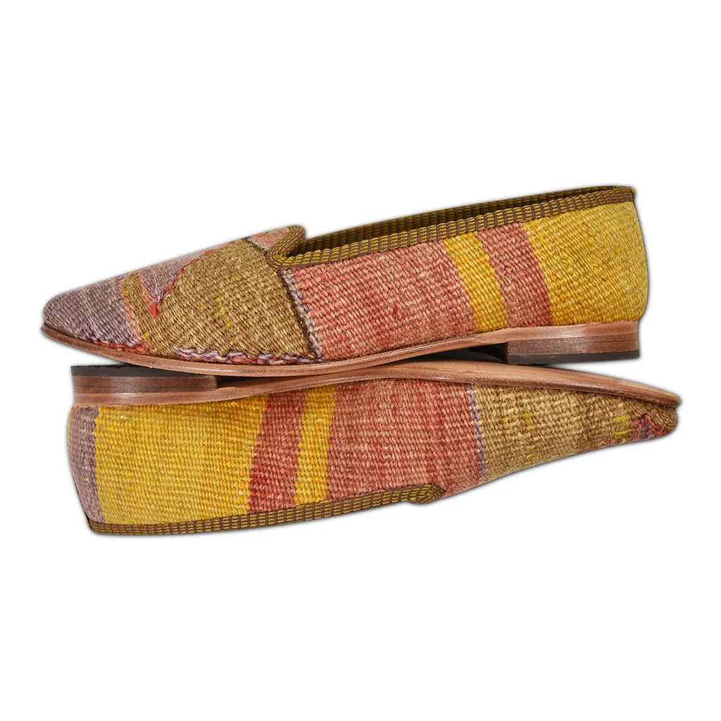 Women's Turkish Kilim Loafers size 8